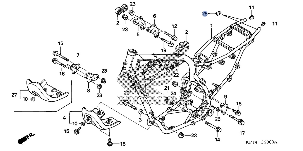 Honda OEM part 17518-KPF-900