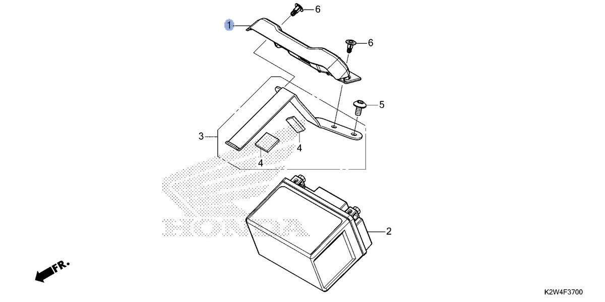 Honda OEM part 17521-K2W-J10