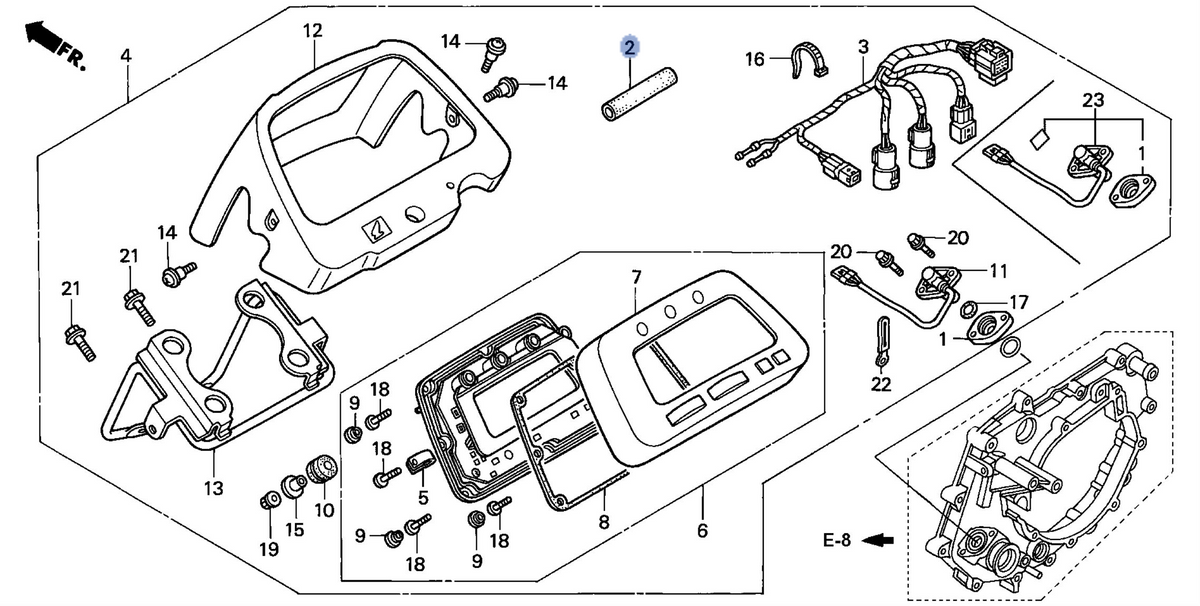 Honda OEM part 17522-HN5-A10