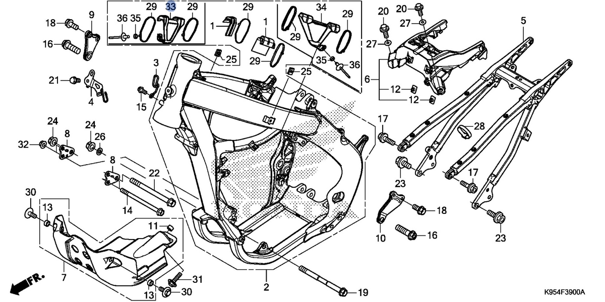 Honda OEM part 17522-MKE-A70