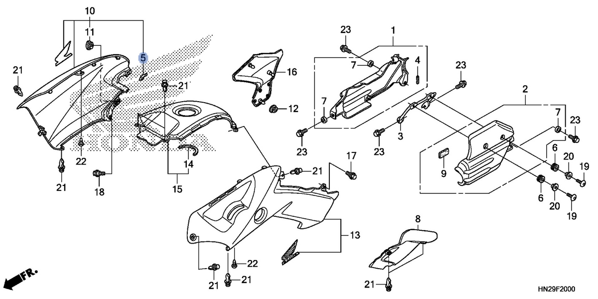 Honda OEM part 17525-HP0-A50