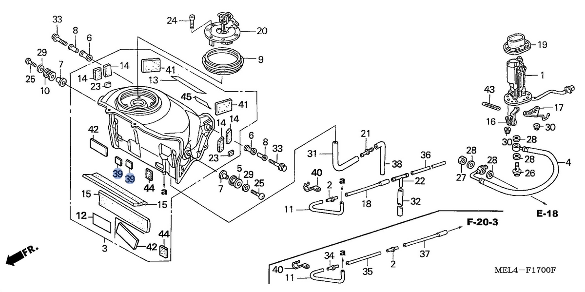 Honda OEM part 17528-MR4-900