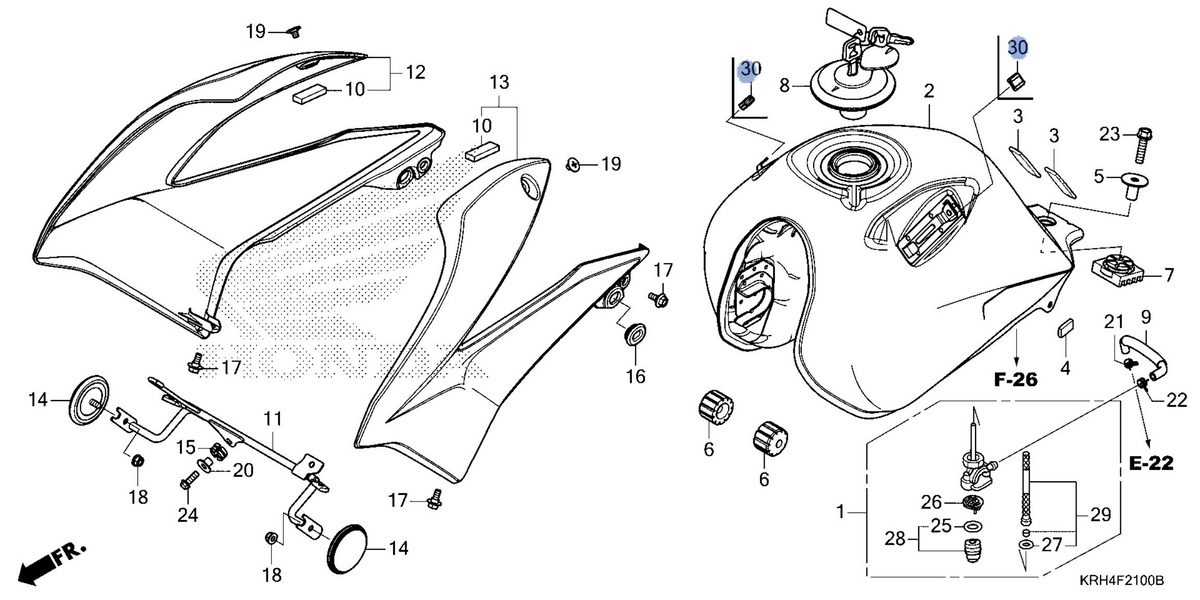 Honda OEM part 17529-KZJ-900
