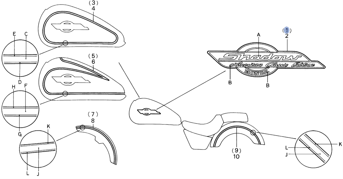Honda OEM part 17531-MAH-A40ZA