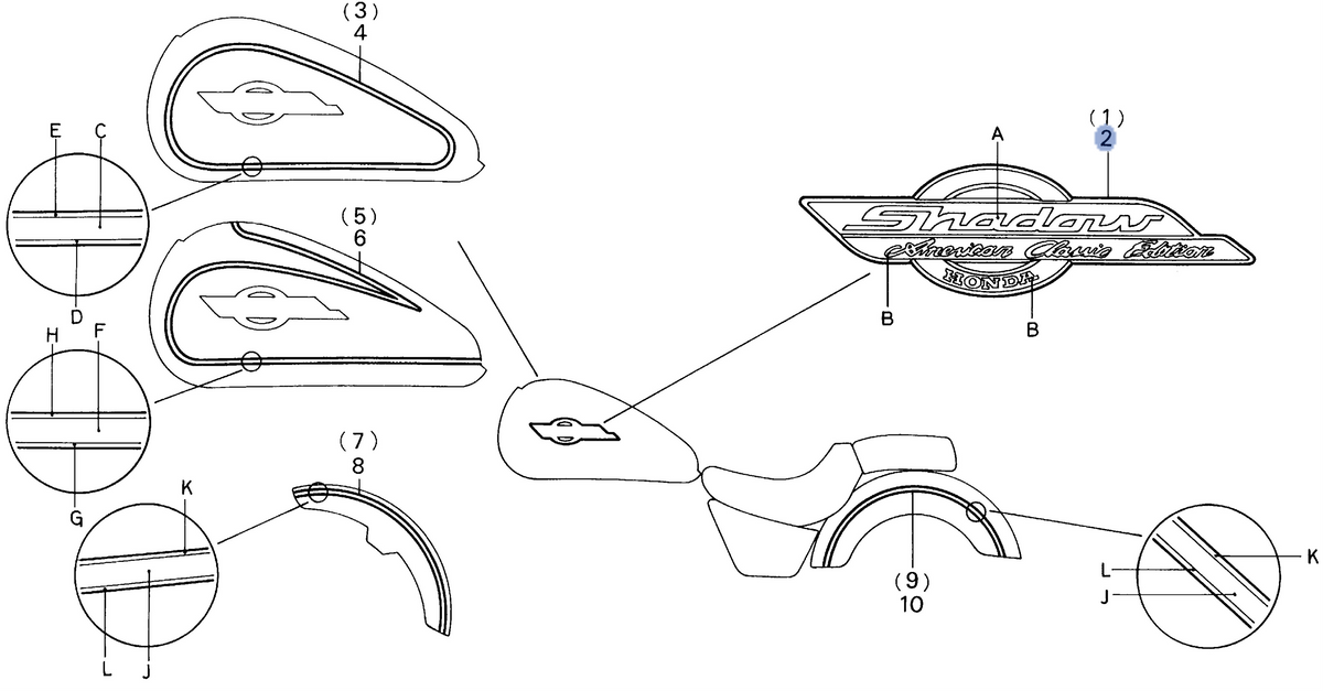 Honda OEM part 17532-MAH-A40ZA
