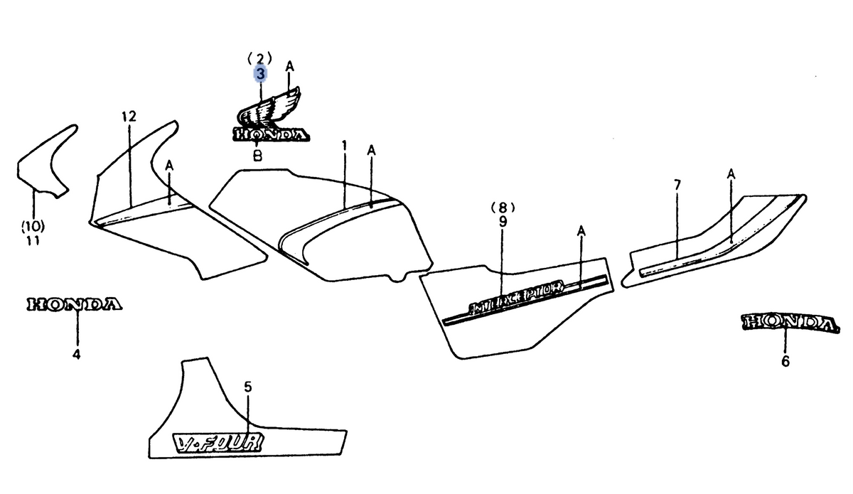 Honda OEM part 17532-MB2-690ZB