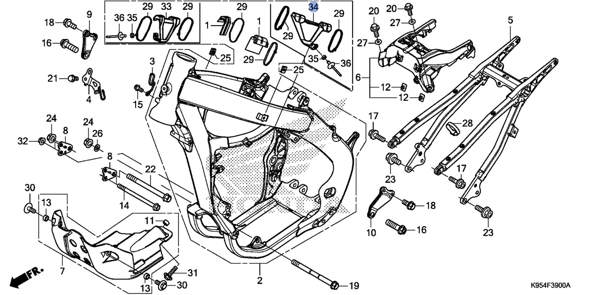 Honda OEM part 17532-MKE-A70