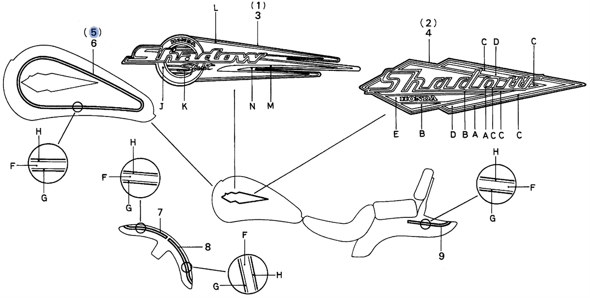 Honda OEM part 17533-MAA-840ZA