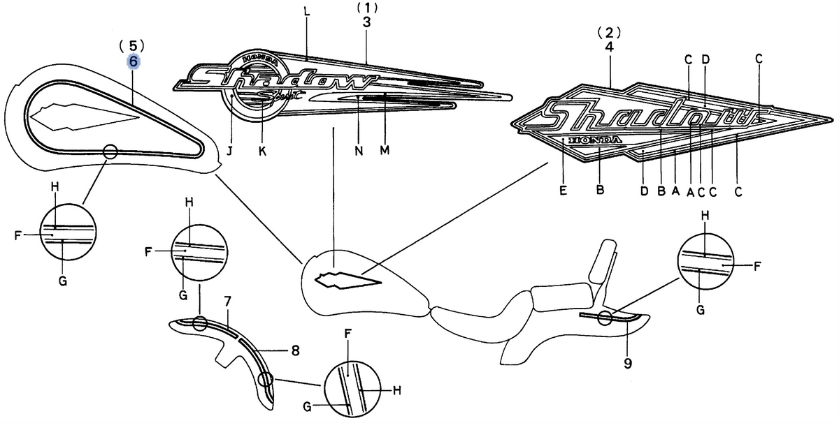 Honda OEM part 17534-MAA-840ZA