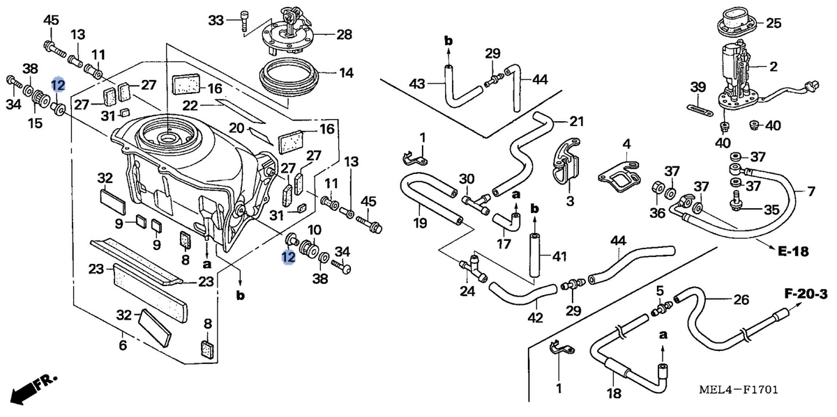 Honda OEM part 17535-MEL-D20