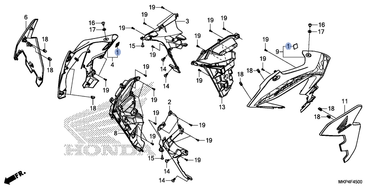 Honda OEM part 17542-MJE-D00