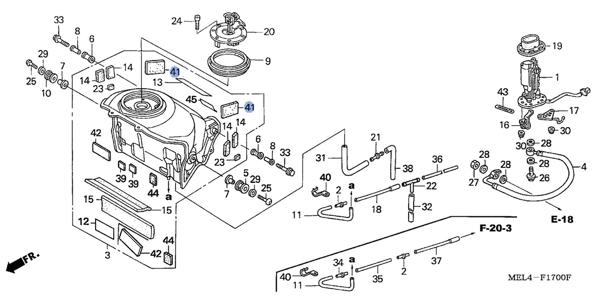 Honda OEM part 17554-MEL-300