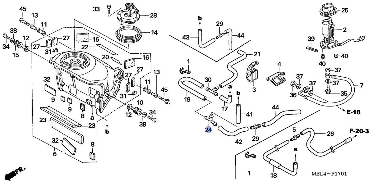 Honda OEM part 17559-MEL-D20