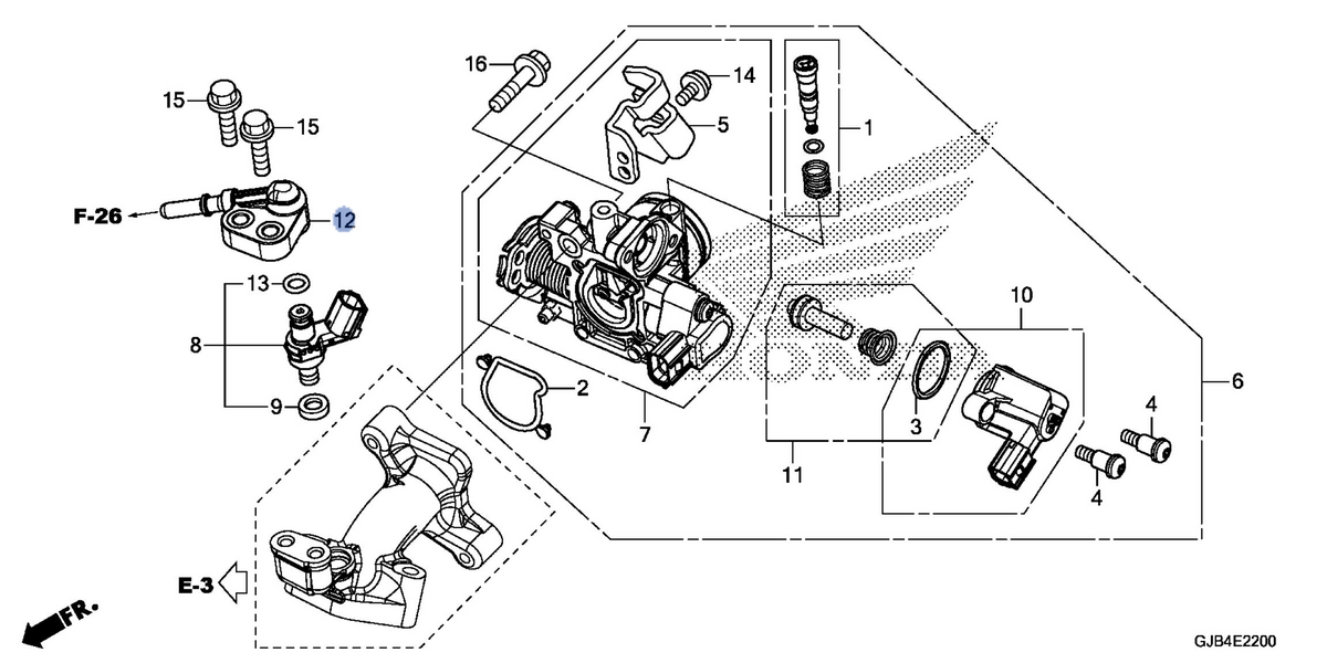 Honda OEM part 17560-GGZ-J00