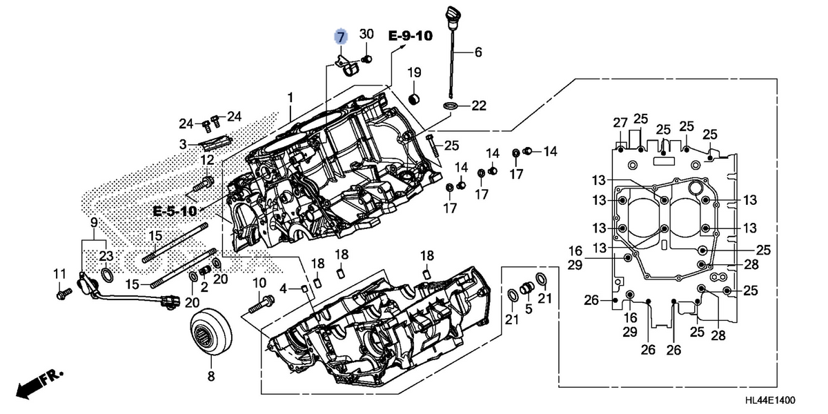 Honda OEM part 17560-HL4-000