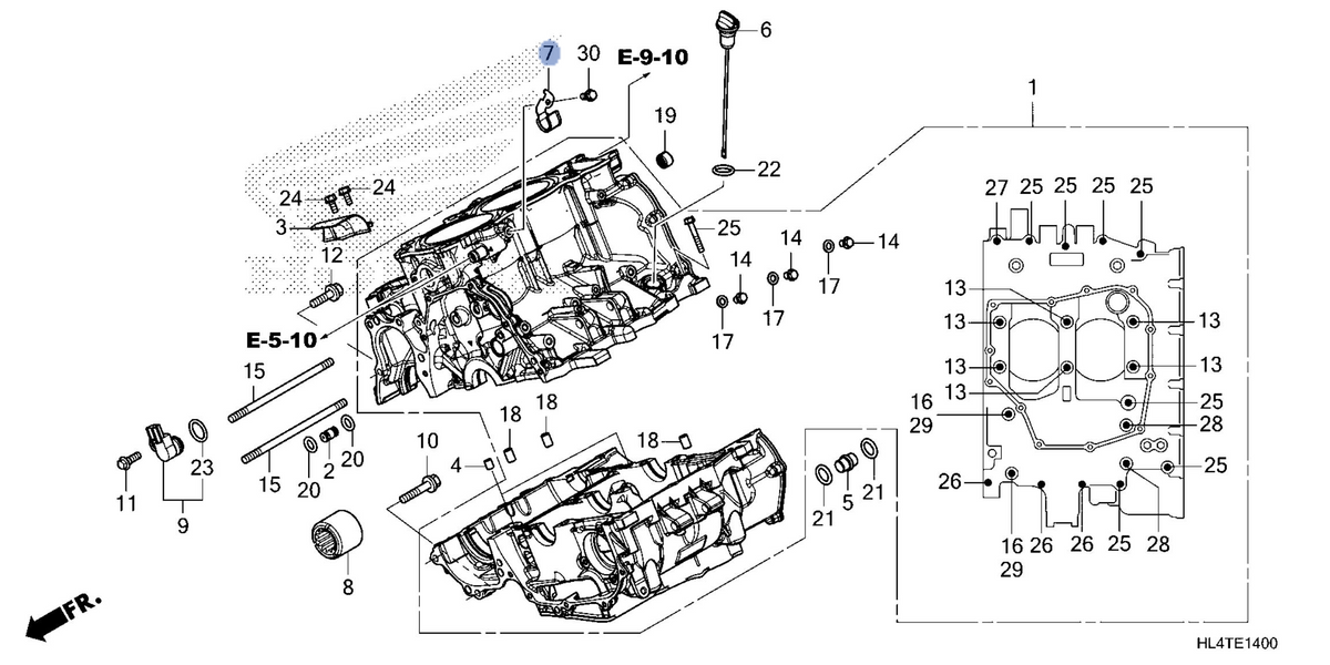 Honda OEM part 17560-HL6-A00