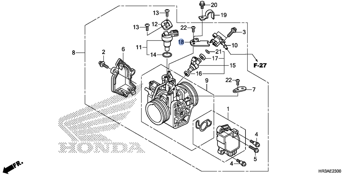 Honda OEM part 17567-KWT-901
