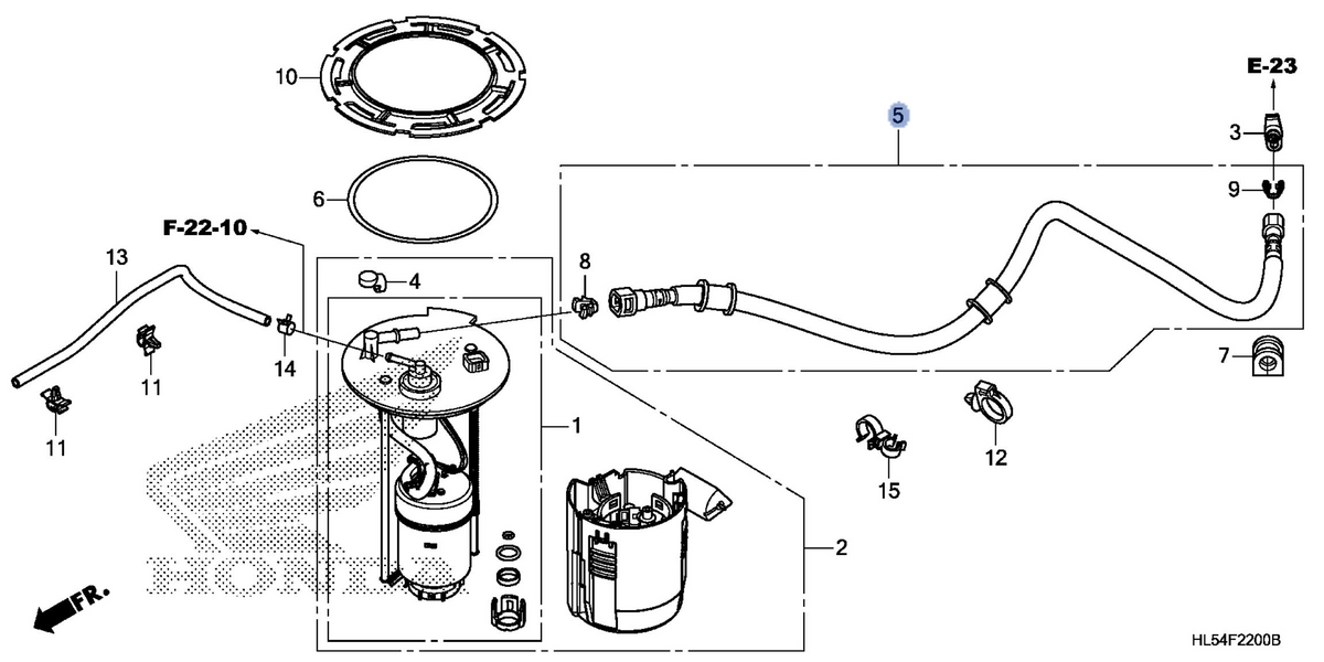 Honda OEM part 17570-HL5-A41
