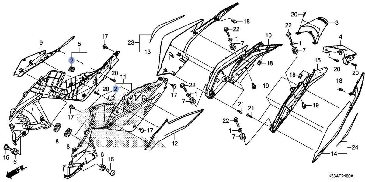 Honda OEM part 17581-MGZ-J00