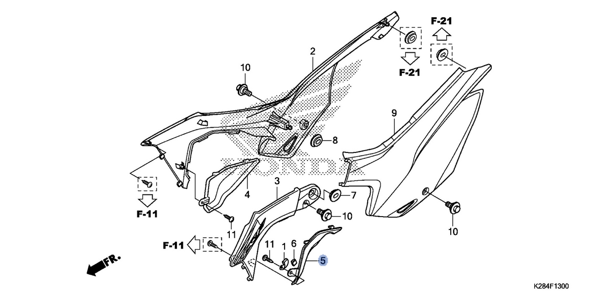 Honda OEM part 17590-K28-910