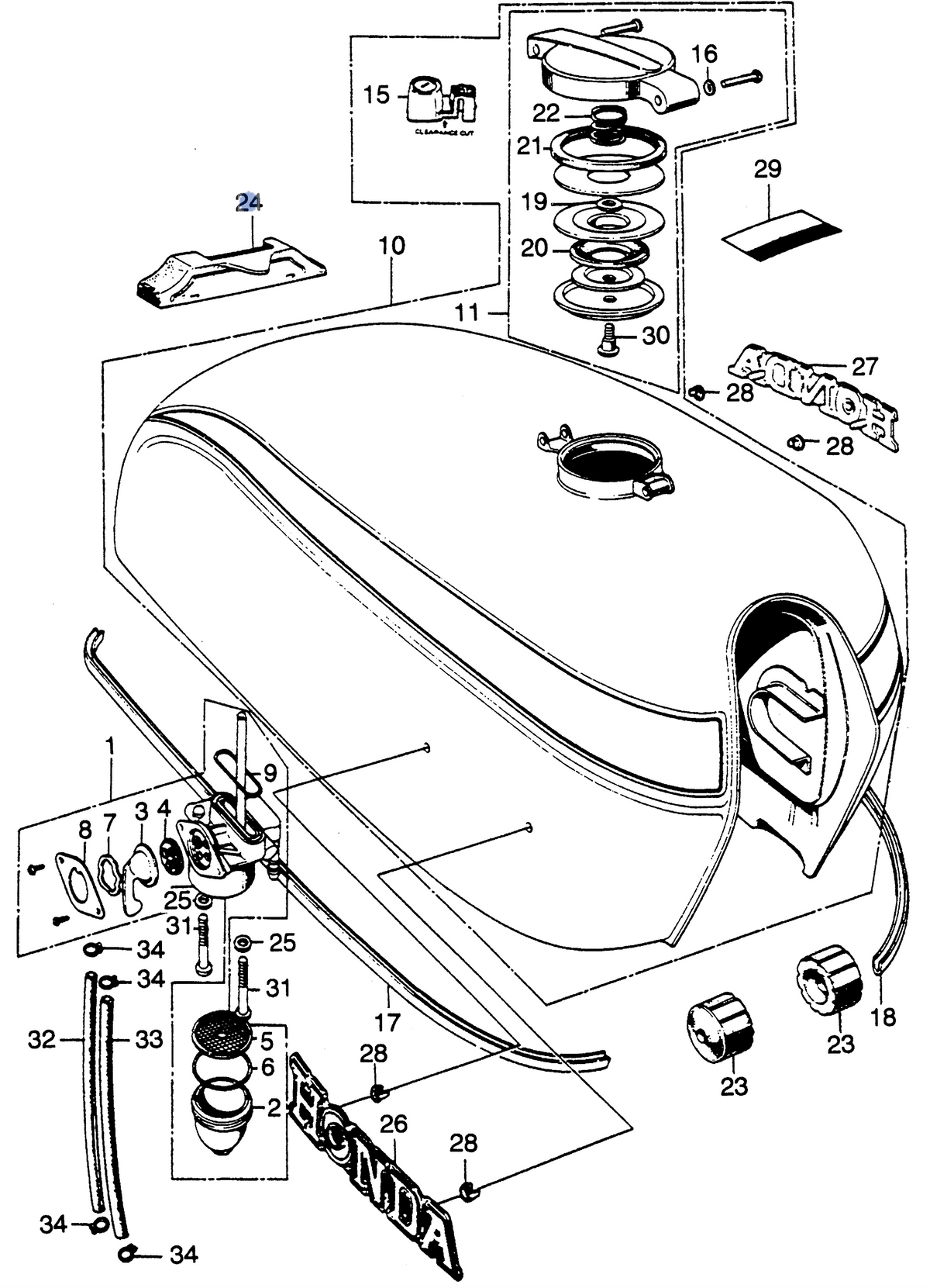 Honda OEM part 17613-292-000