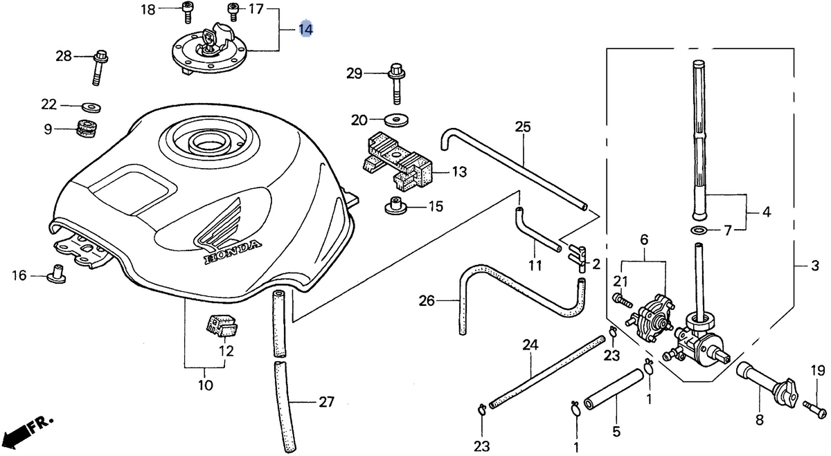 Honda OEM part 17620-MAS-E04