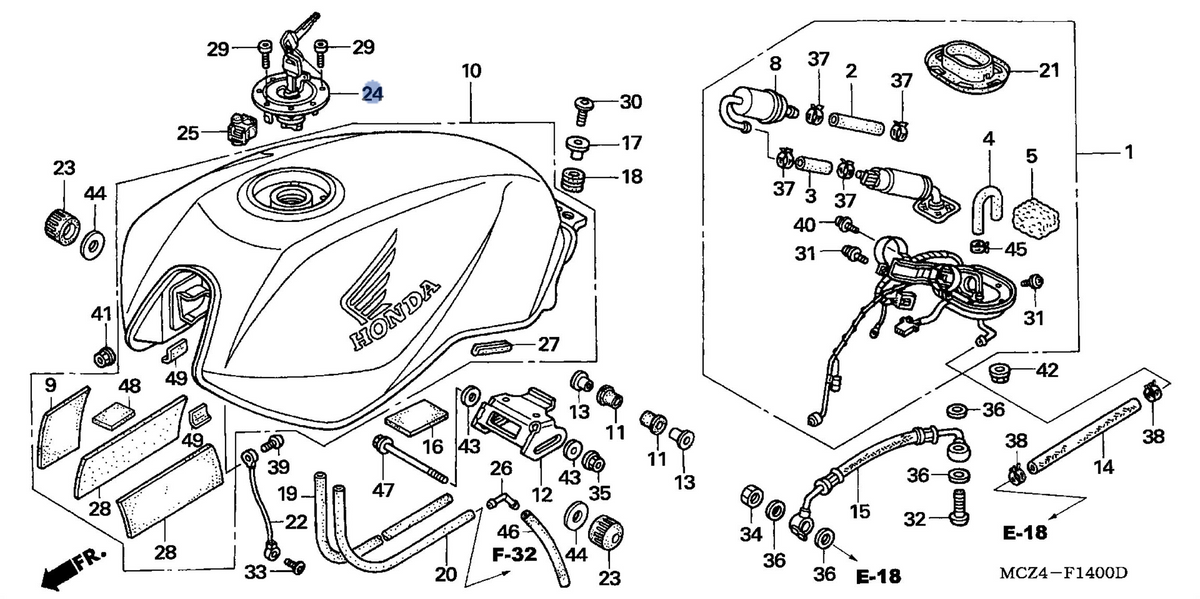Honda OEM part 17620-MCC-033
