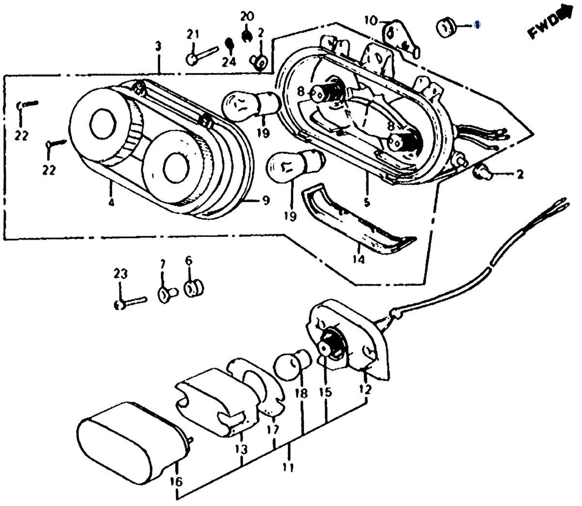 Honda OEM part 17622-GB7-900