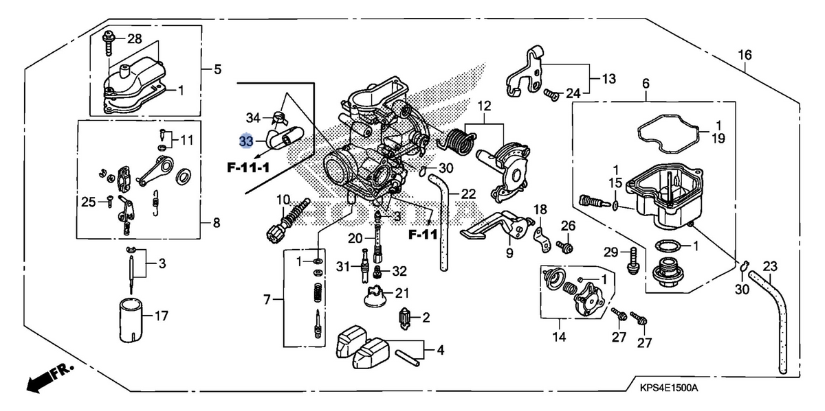Honda OEM part 17680-KPS-A10