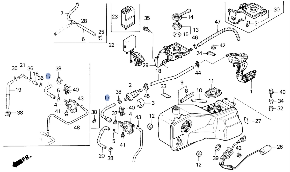 Honda OEM part 17704-MN5-010
