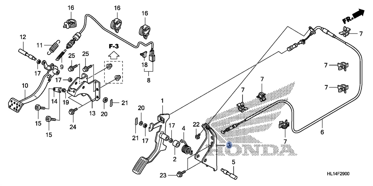 Honda OEM part 17820-HL1-A00