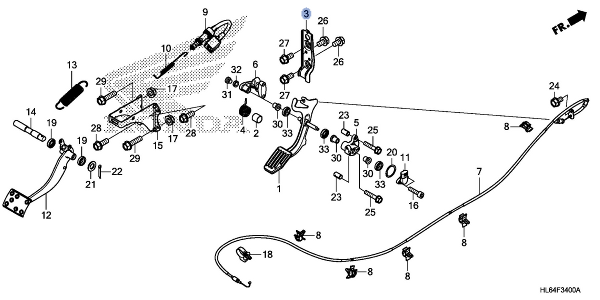 Honda OEM part 17820-HL6-A00