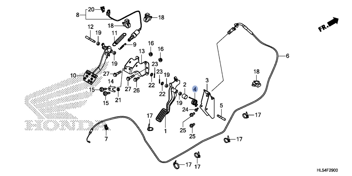 Honda OEM part 17830-HL5-A00