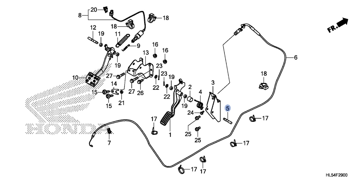 Honda OEM part 17840-HL3-A00