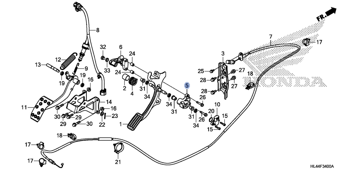 Honda OEM part 17850-HL6-A00