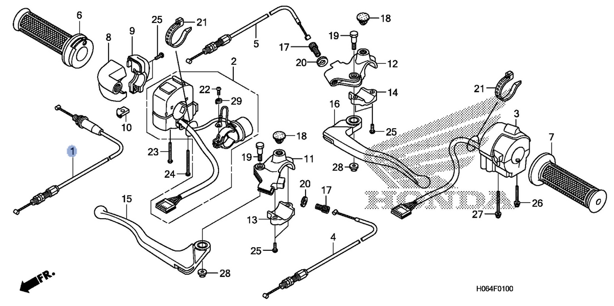 Honda OEM part 17910-H06-000
