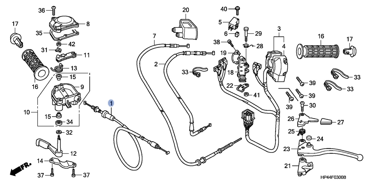 Honda OEM part 17910-HP5-600