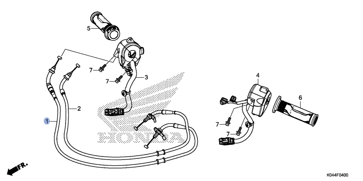 Honda OEM part 17910-K04-931