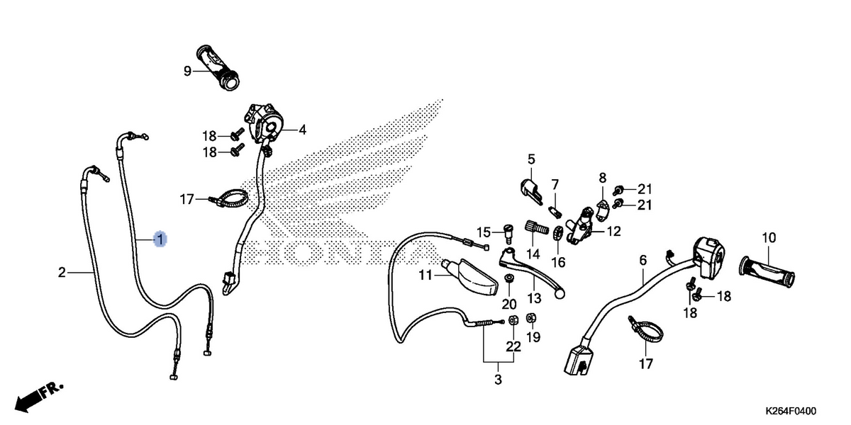 Honda OEM part 17910-K26-901