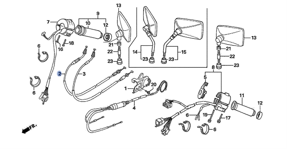 Honda OEM part 17910-MAA-000