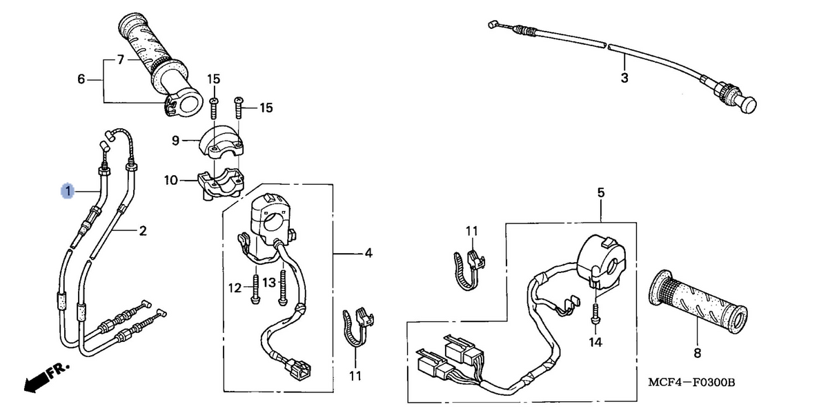 Honda OEM part 17910-MCF-D31