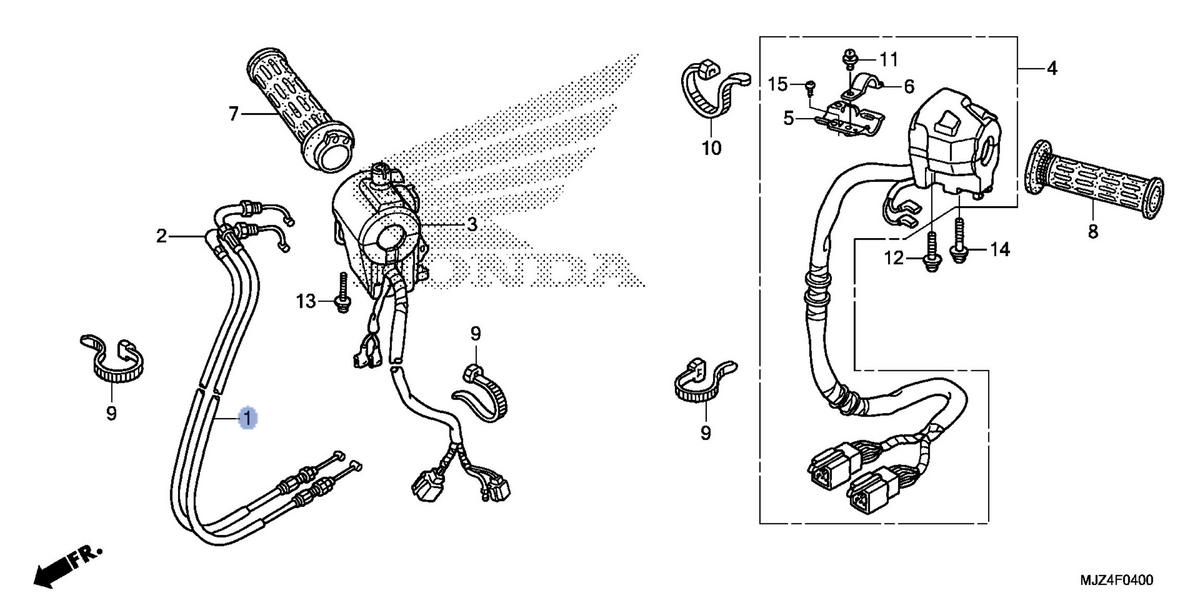 Honda OEM part 17910-MCS-A30