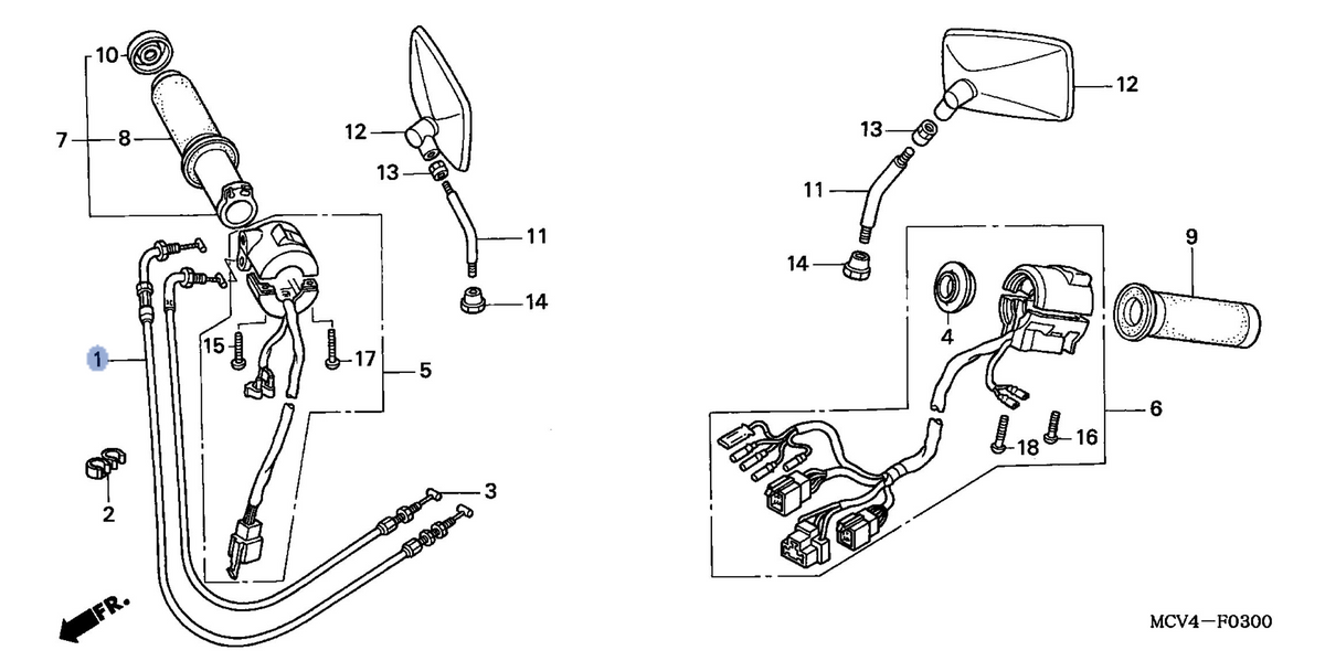 Honda OEM part 17910-MCV-000