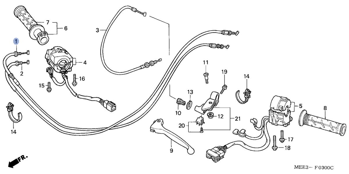 Honda OEM part 17910-MEE-000