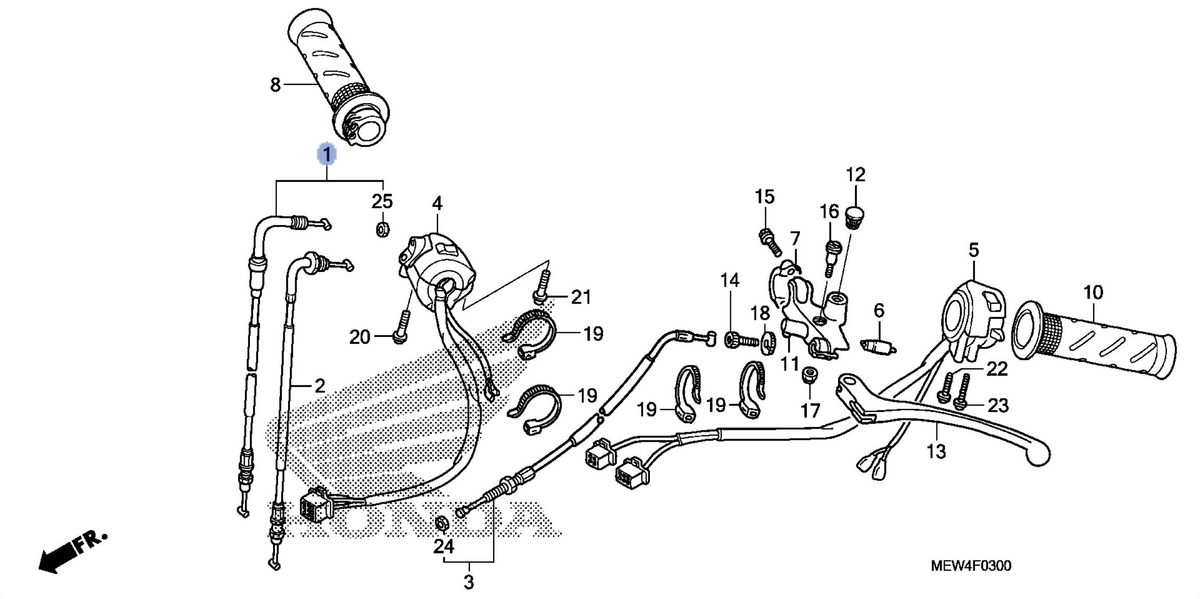 Honda OEM part 17910-MEW-921