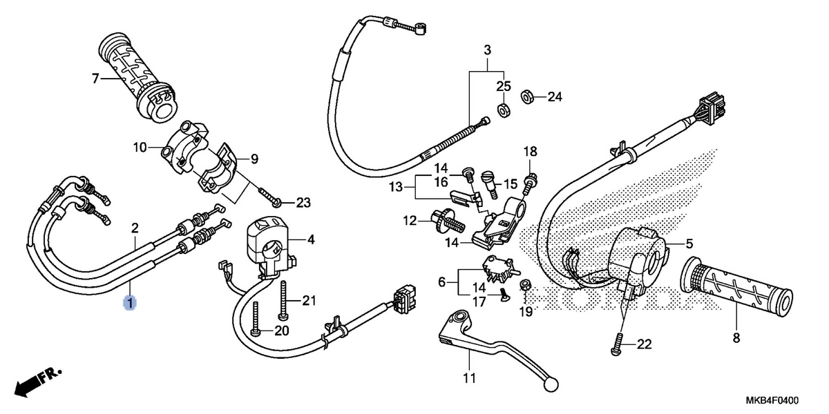 Honda OEM part 17910-MGP-D60
