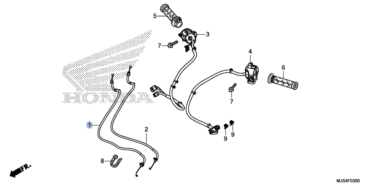 Honda OEM part 17910-MJS-J71