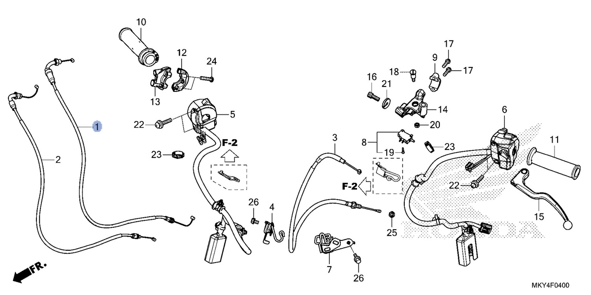 Honda OEM part 17910-MKY-D51