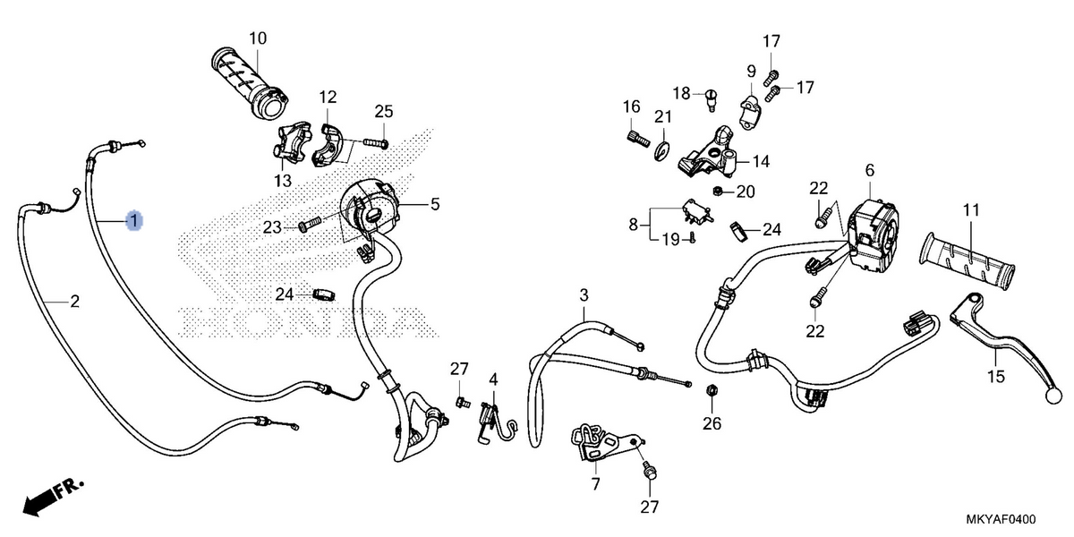 Honda OEM part 17910-MKY-E21