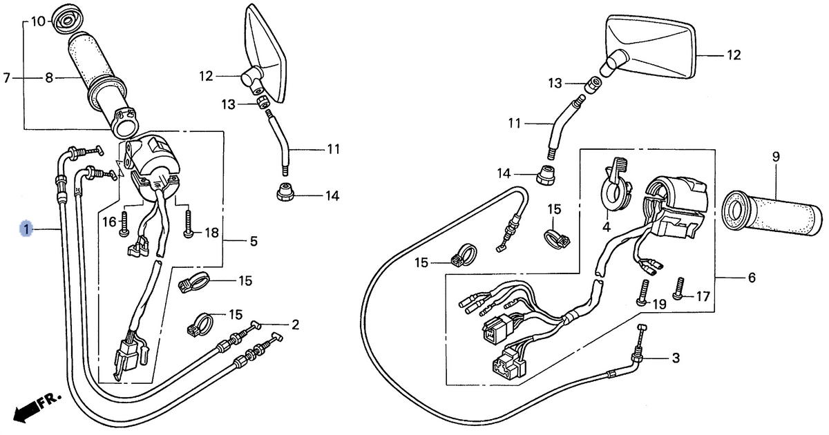 Honda OEM part 17910-MZ0-000